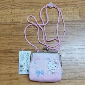 Hello Kitty Pink Floral Coin Purse